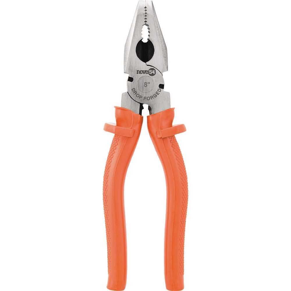 Alicate Universal Profissional 8 Polegadas: Conforto Anatômico e Corte Preciso
