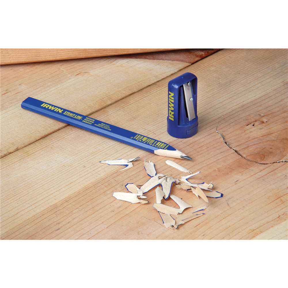 Lápis Profissional para Marcação em Madeira | Ergonômico, Robusto e Durável