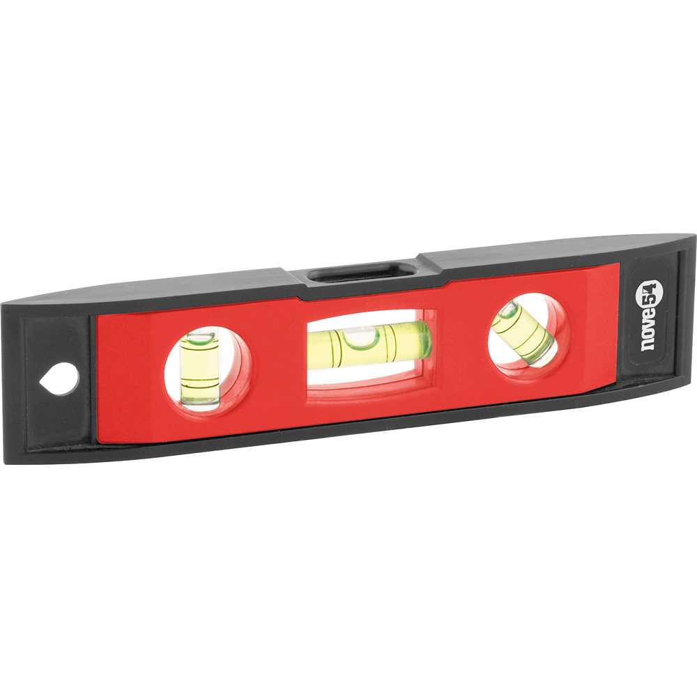 Nível Magnético de Plástico Resistente para Alinhamento Preciso em Superfícies