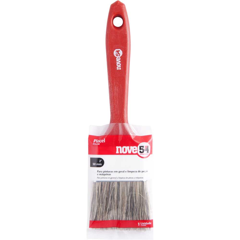 Pincel Versátil para Pintura Acrílica e Látex - Ferramenta Essencial para Acabamento