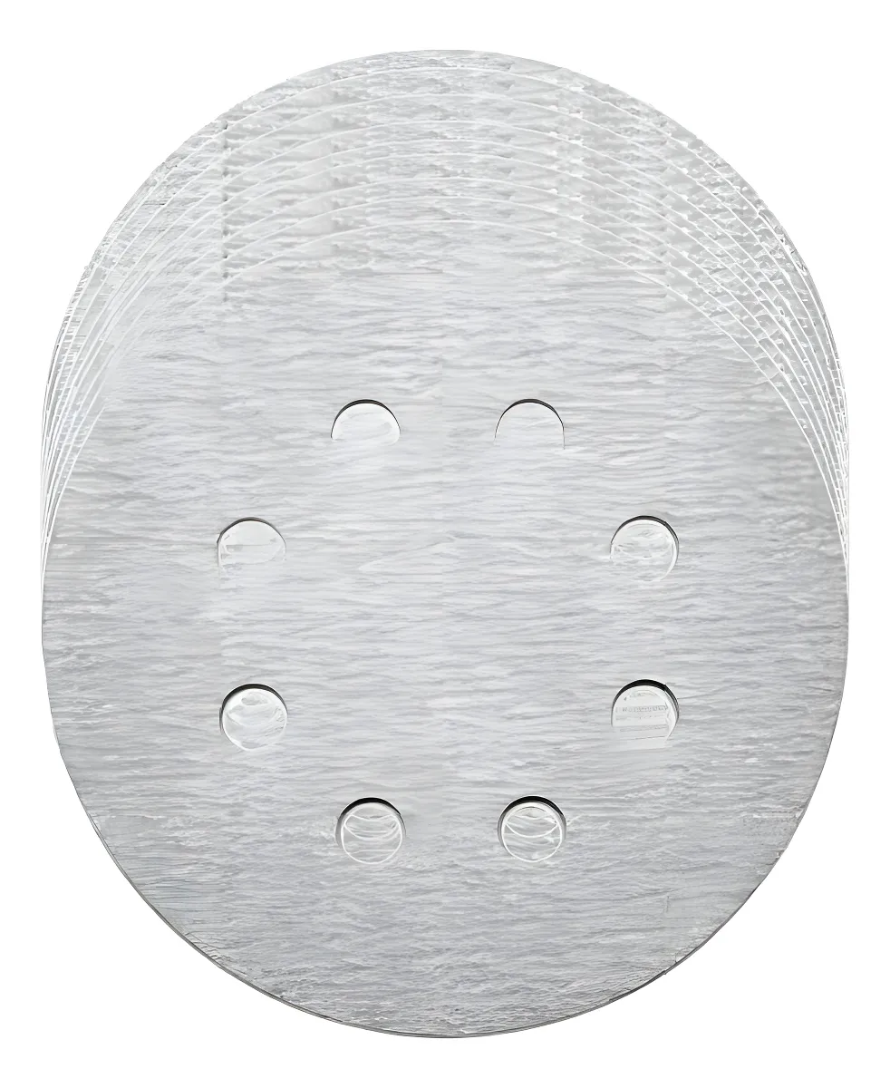 Disco de Lixa Velcro 125mm Grão 180 Starfer: Acabamento Profissional em Madeira e Metais