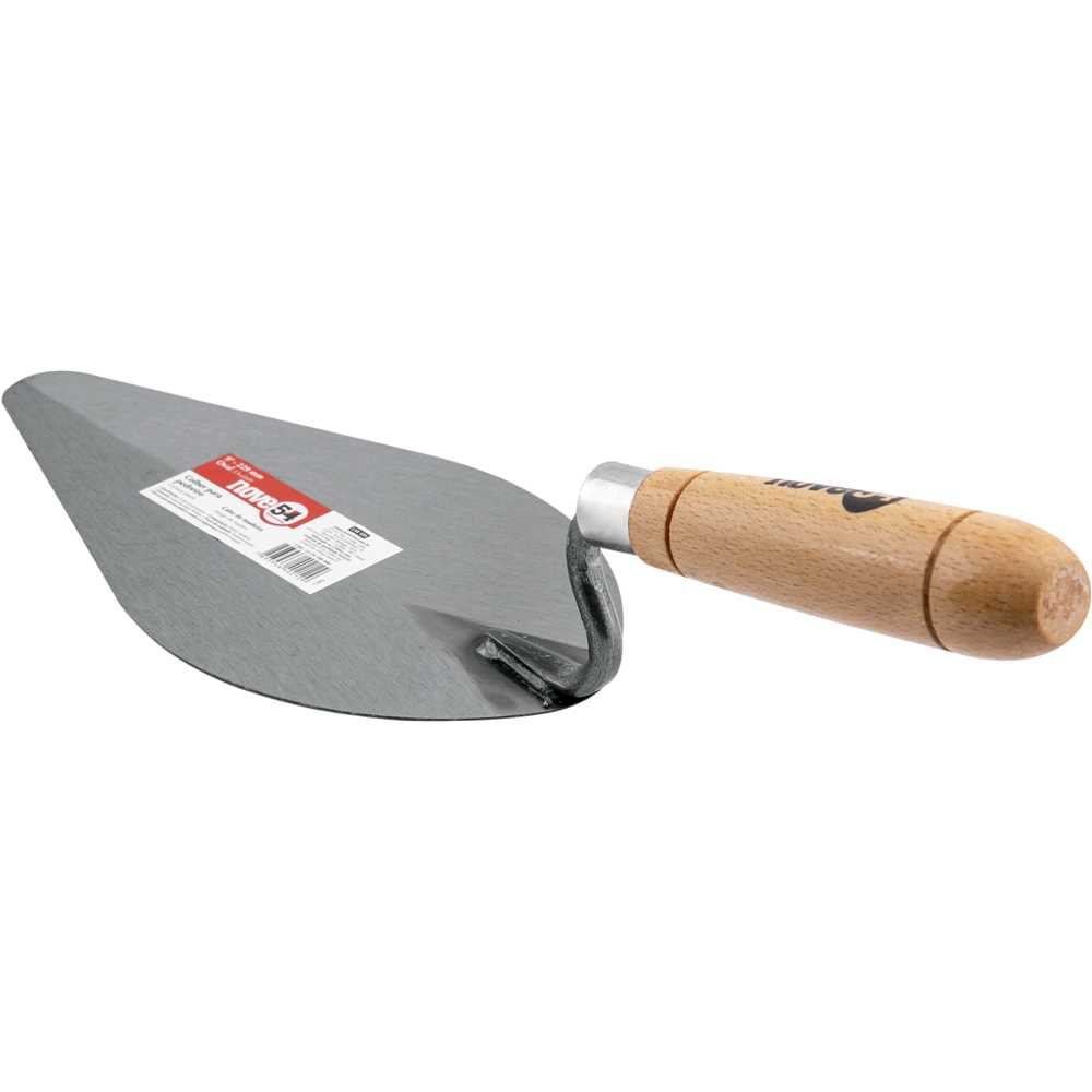 Colher Oval para Pedreiro 9 Polegadas NOVE54 | Ferramenta Profissional para Assentamento e Reboco