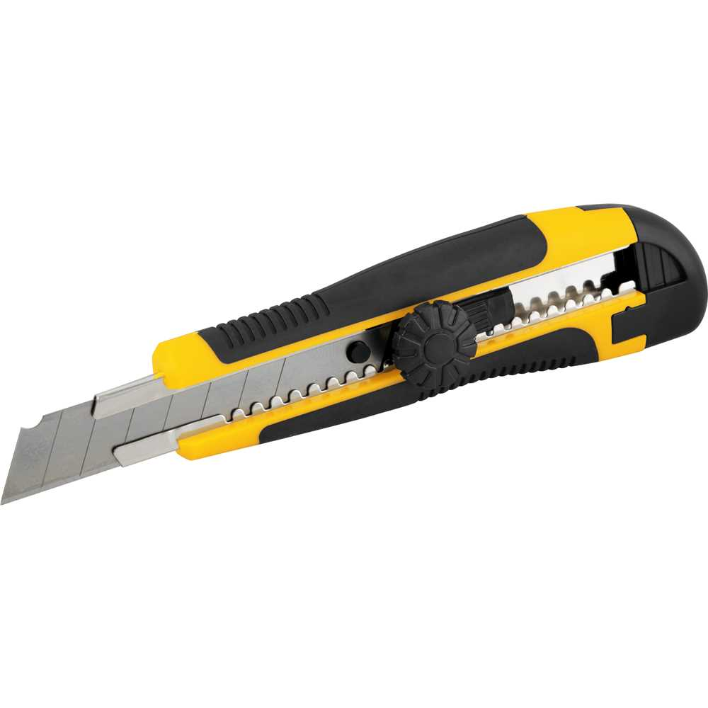 Estilete Largo VONDER ES 218: Lâmina de 18mm Profissional para Cortes Precisos