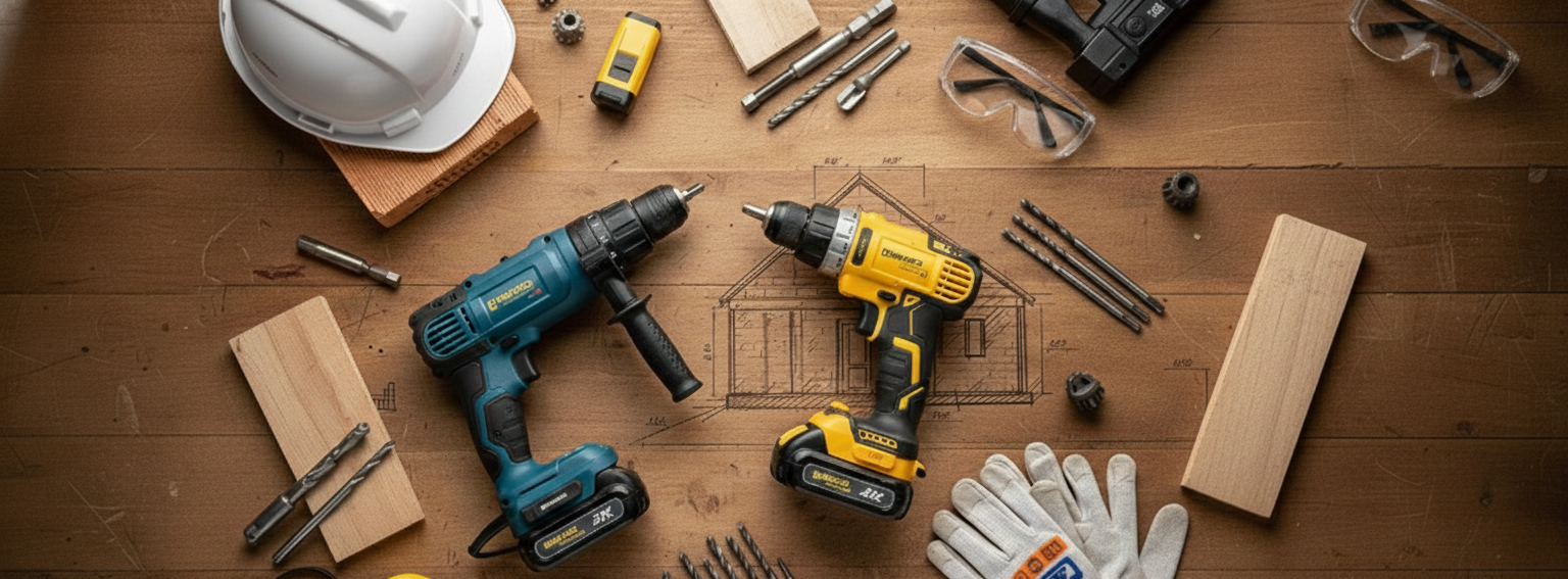 Como Escolher a Furadeira Ideal para Sua Reforma: O Guia Completo