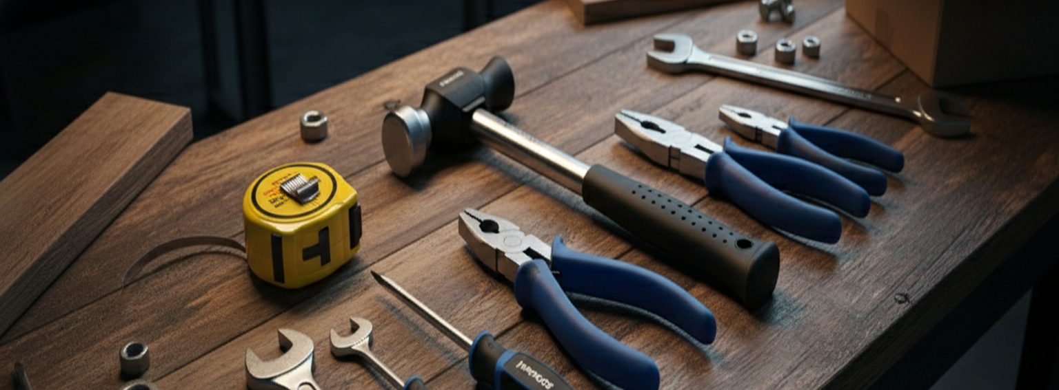 Ferramentas Manuais: O Kit Essencial que Todo Lar Precisa Ter