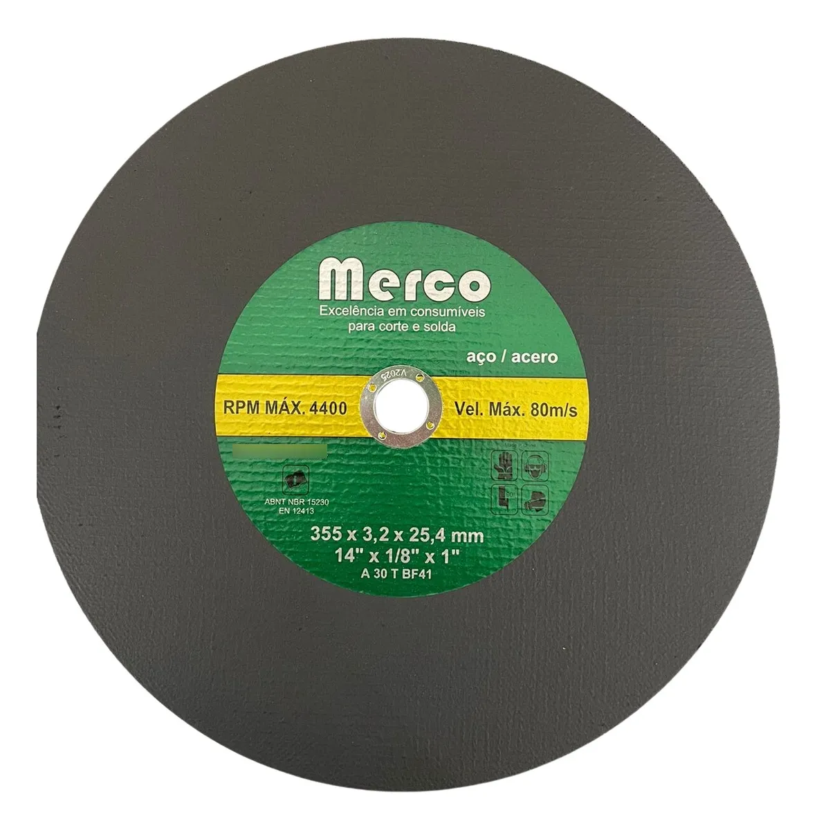 Disco de Corte Aço 14 Polegadas Merco: Alto Desempenho e Durabilidade Garantida