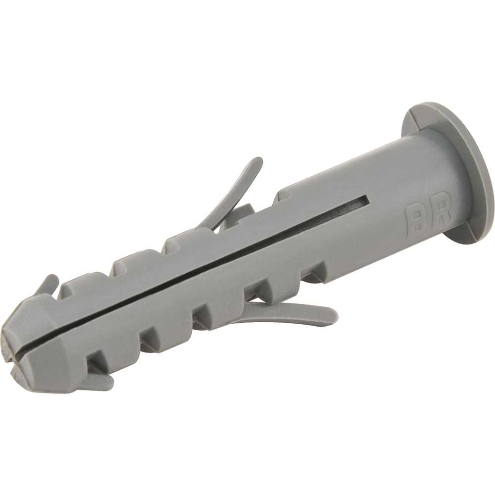 Bucha de Fixação Plástica com Anel VONDER VA-08 - 500 Peças 8mm