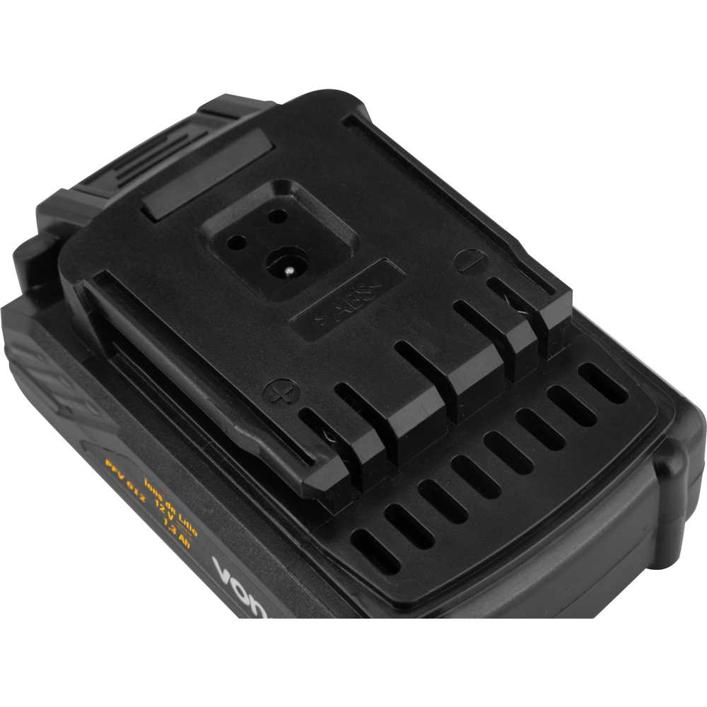 Bateria de Lítio 12V Vonder Original - Reposição para Parafusadeira/Furadeira PFV 012