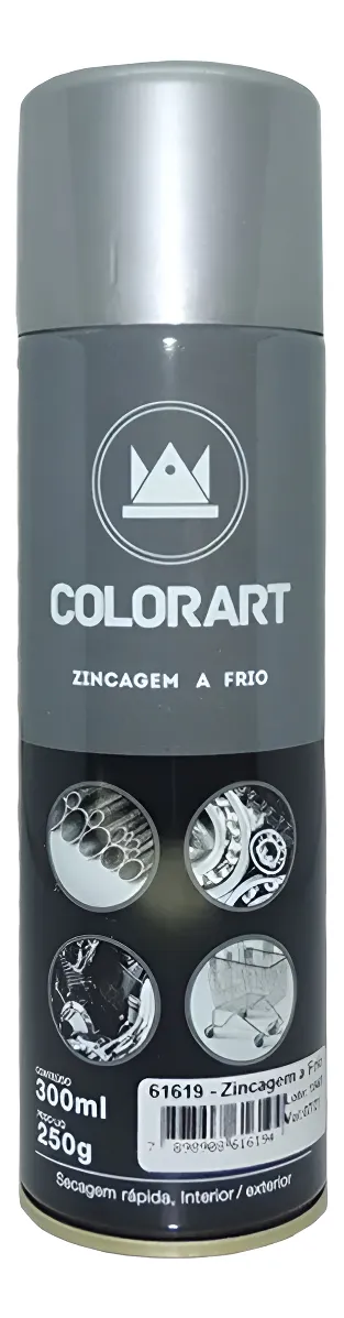 Spray Galvanização a Frio Colorart: Proteção Anticorrosiva Superior para Metais